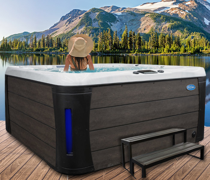Calspas hot tub being used in a family setting - hot tubs spas for sale Ludlow